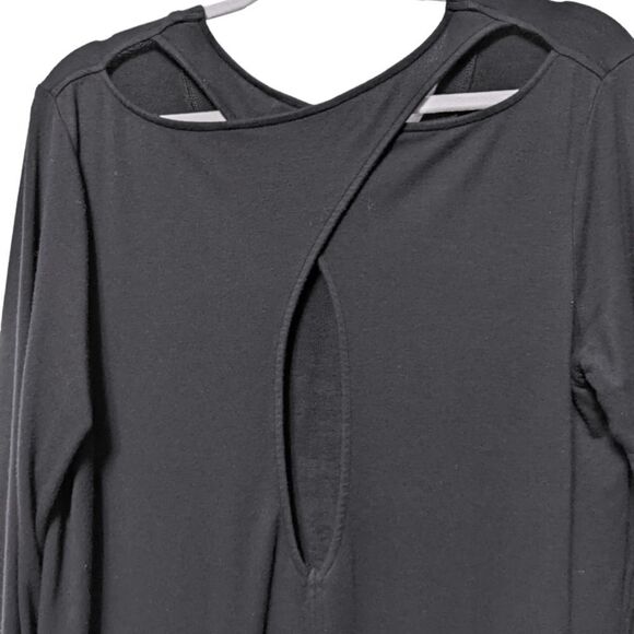 ATHLETA Women's Coaster Go-To Sweatshirt in Black M - Picture 5 of 6